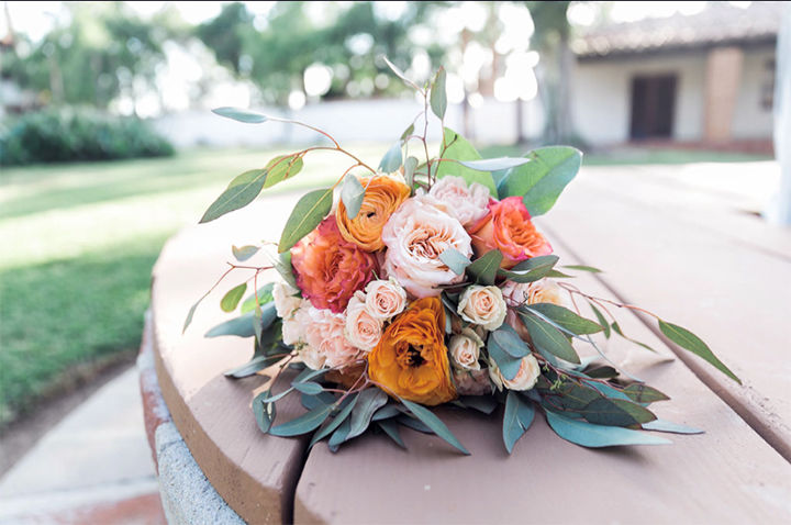 Flowers for the wedding.